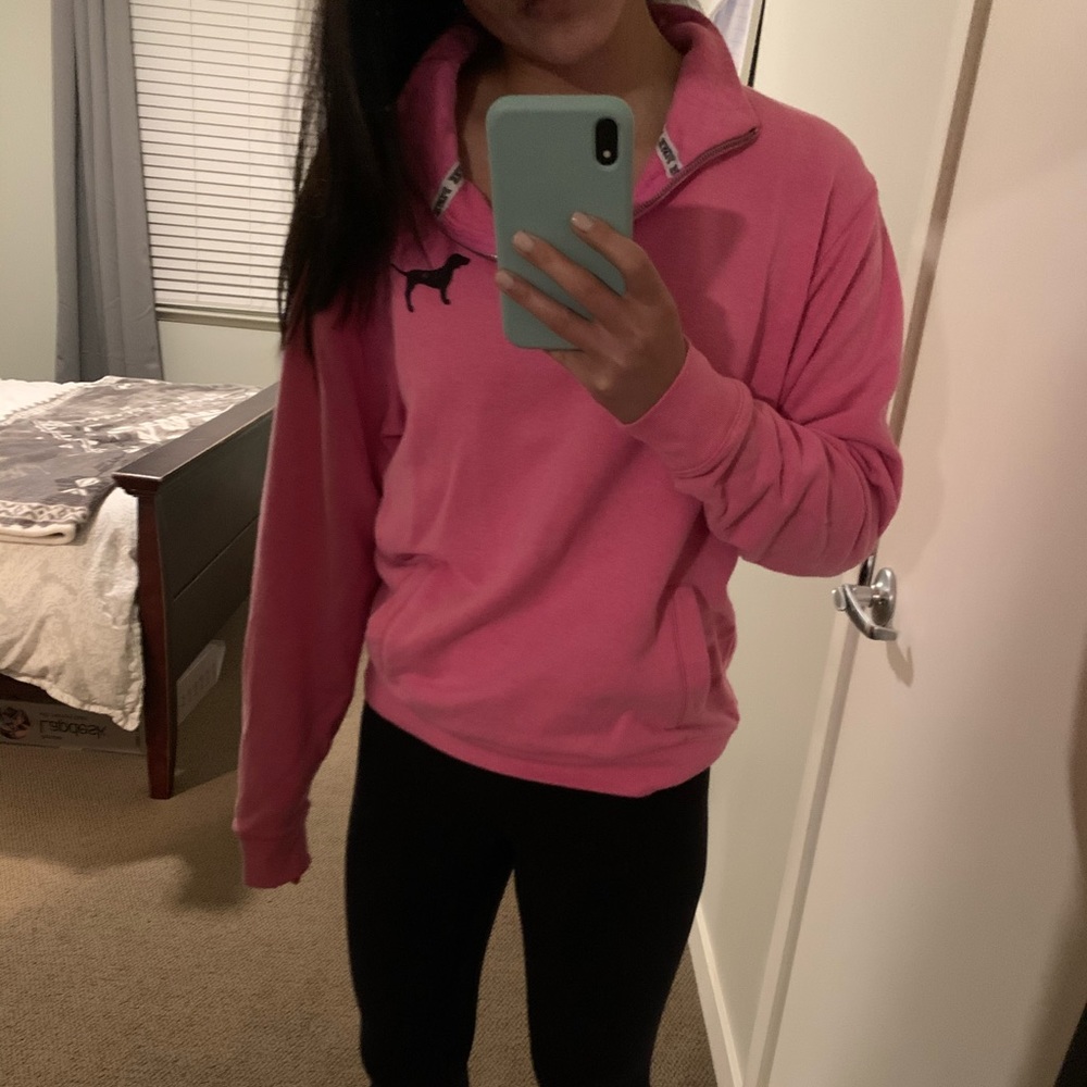 PINK Quarter Zip